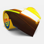 Heißluftballons Glow Neck Tie Krawatte (Gerollt)