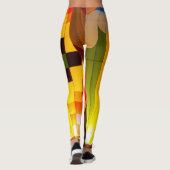 Heißluftballons glühen leggings (Rückseite)