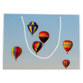 Heißluftballons Große Geschenktüte (Rückseite)