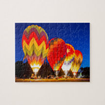 Heißluftballons Ignition Jigsaw Puzzle