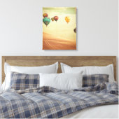 Heißluftballons im Himmel Leinwanddruck (Insitu (Schlafzimmer))