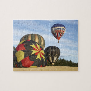 Heißluftballons in der Nähe von Wanaka, Südinsel, Puzzle