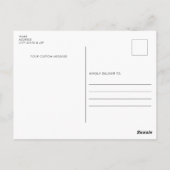 Heißluftballons in der Sky Postcard Postkarte (Rückseite)