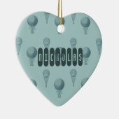 Heißluftballons Keramik Ornament (Rechts)