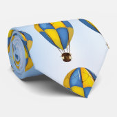 Heißluftballons Krawatte (Gerollt)
