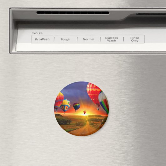 Heißluftballons Magnet (In Situ (Geschirrspüler))