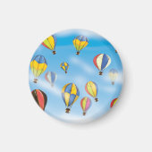Heißluftballons Magnet (Vorne)