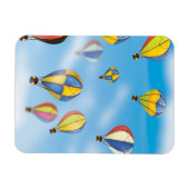Heißluftballons Magnet (Horizontal)
