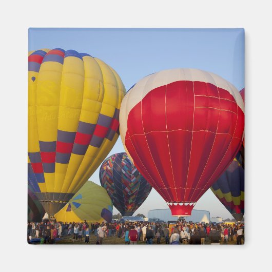 Heißluftballons Magnet (Vorne)