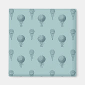 Heißluftballons Magnet (Vorne)