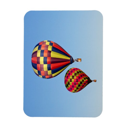 Heißluftballons Magnet (Vertikal)