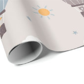 Heißluftballons mit Papierrolle für Tiere Geschenkpapier (Rolleneckpunkt)