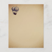 Heißluftballons mit Schiff (Vorderseite)