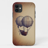 Heißluftballons mit Schiff Case-Mate iPhone Hülle (Rückseite)