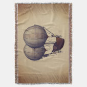 Heißluftballons mit Schiff Decke (Vorderseite Vertikal)