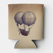 Heißluftballons mit Schiff Dosenkühler (Vorderseite)
