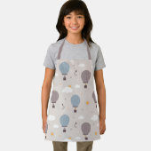 Heißluftballons mit tierischer Schürze (Insitu)