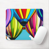 Heißluftballons Mousepad (Mit Mouse)