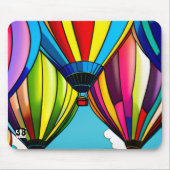 Heißluftballons Mousepad (Vorne)