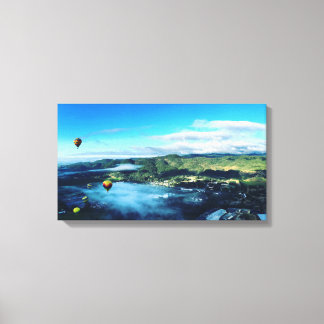 Heißluftballons, Napatal Leinwanddruck