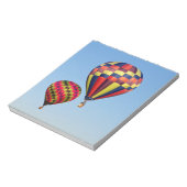 Heißluftballons Notizblock (Rotiert)
