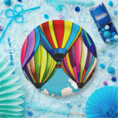 Heißluftballons Pappteller (Party)