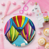 Heißluftballons Pappteller (Party)