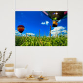 Heißluftballons Poster (Küche)