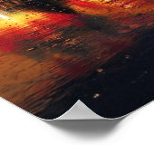 Heißluftballons Poster (Ecke)