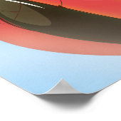 Heißluftballons Poster (Ecke)