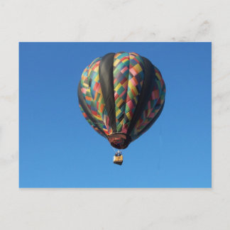 Heißluftballons Postkarte