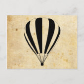 Heißluftballons Postkarte (Vorderseite)