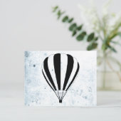 Heißluftballons Postkarte (Stehend Vorderseite)