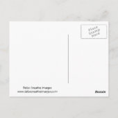 Heißluftballons Postkarte (Rückseite)