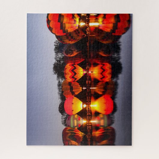 Heißluftballons Puzzle (Vertikal)