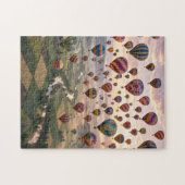 Heißluftballons Puzzle (Horizontal)