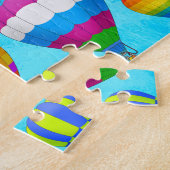 Heißluftballons Puzzle (Seite)
