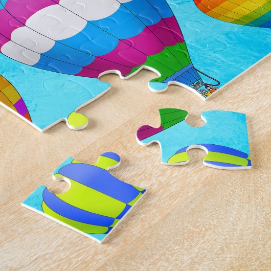 Heißluftballons Puzzle (Seite)