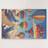 Heißluftballons Puzzle (Horizontal)