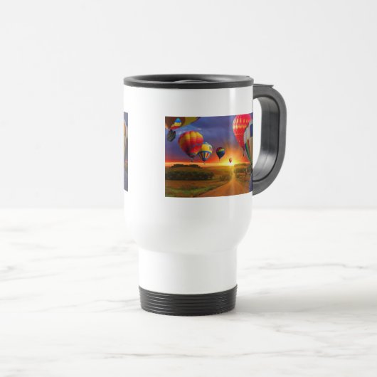 Heißluftballons Reisebecher (VorderseiteRechts)