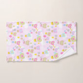 Heißluftballons Rosa Badetuch Set (Handtuch)