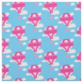 Heißluftballons rosa stoff (Muster)