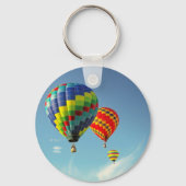 Heißluftballons Schlüsselanhänger (Vorderseite)