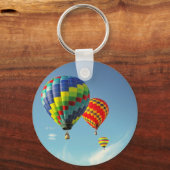 Heißluftballons Schlüsselanhänger (Vorderseite)