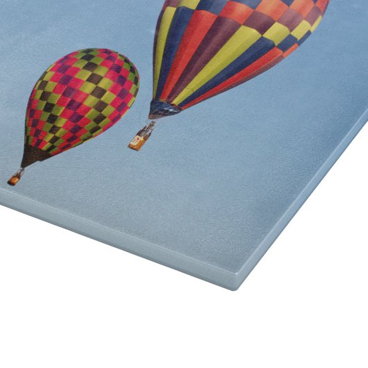 Heißluftballons Schneidebrett (Ecke)