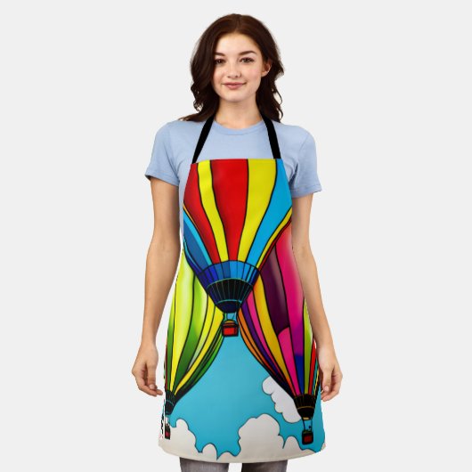 Heißluftballons Schürze (Getragen)