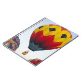 Heißluftballons starten notizblock (Linke Seite)