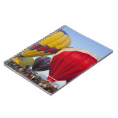 Heißluftballons starten notizblock (Linke Seite)