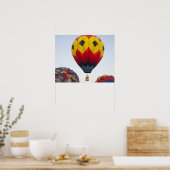 Heißluftballons starten poster (Küche)