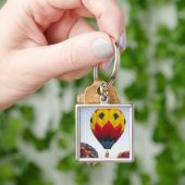 Heißluftballons starten schlüsselanhänger (Hand)